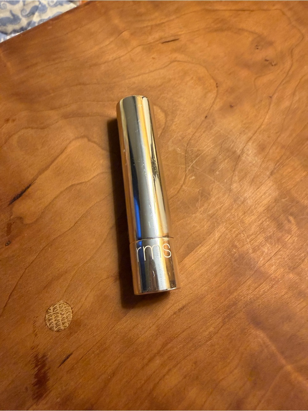 RMS Beauty Metallic Silver Lipstick Tube